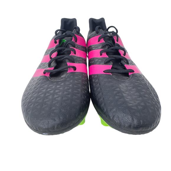 Adidas Ace 16.4 Soccer Cleats Mens Sz 13 Black Pink Low Top Lace Up ART AF4978 - Picture 3 of 9